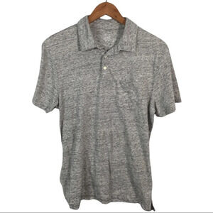 PO47 Old Navy Soft Washed Marled Polo Shirt M